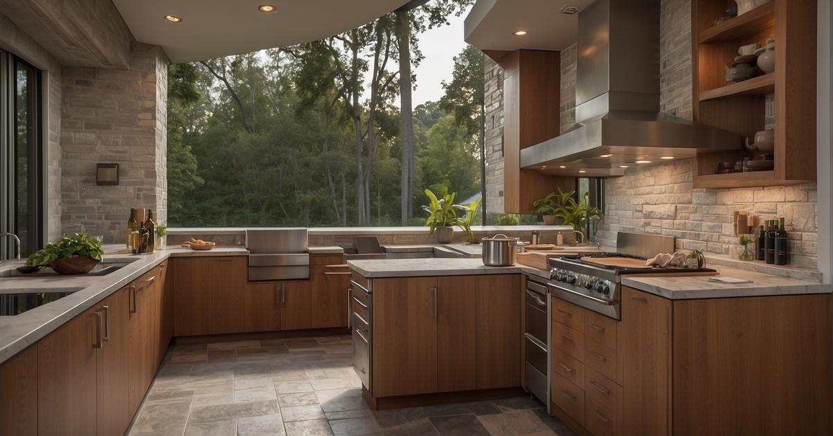 Technology and Innovation in Outdoor Kitchens